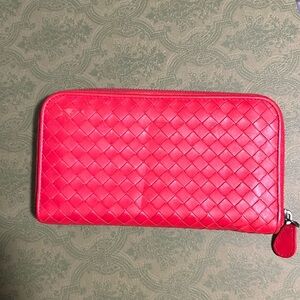 Bottega Veneta lamb skin Wallet